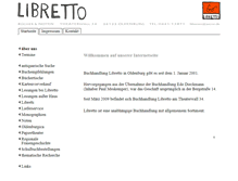 Tablet Screenshot of libretto-buchhandlung.de